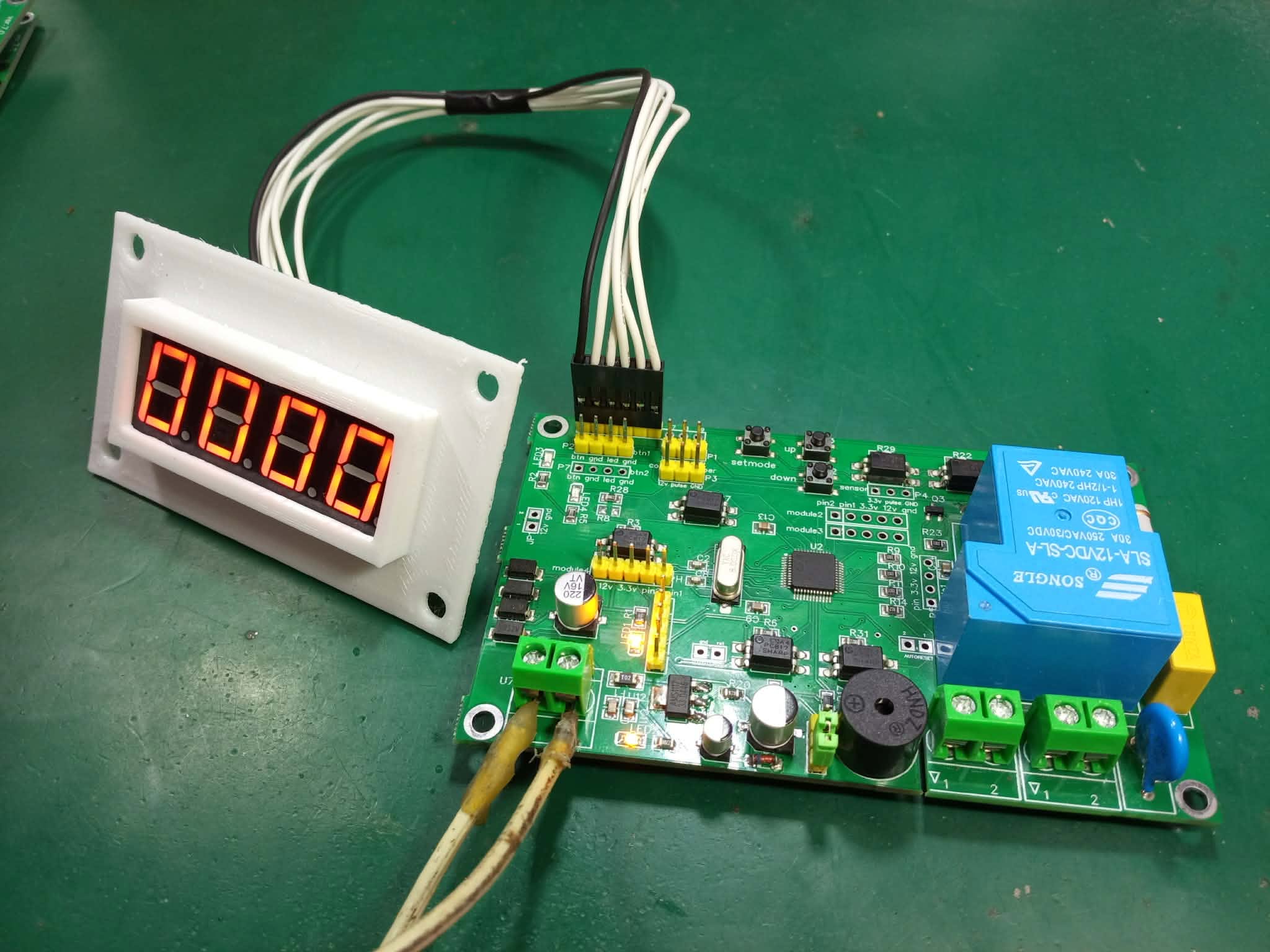 7 Segment Single Timerboard